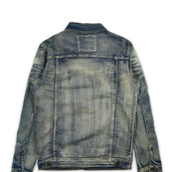 Reasons New M size  Destroyed Denim Jacket. Brand New never been worn - Picture 2 of 6